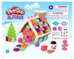 Play-Doh Builder Gingerbread House Toy Building Kit Mode d'emploi