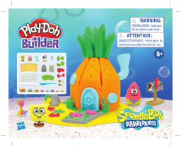 Play-Doh Builder SpongeBob SquarePants Pineapple House Toy Building Kit Mode d'emploi