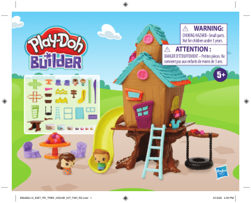 Play-Doh Builder Treehouse Toy Building Kit Mode d'emploi | Fixfr