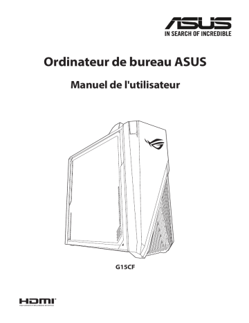 Asus G15CF Aura Sync accessory Manuel utilisateur | Fixfr