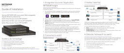 Netgear (GS324TP) Smart Switch Ethernet PoE web manageable professionnel 26 Ports RJ45 Métal Gigabit Manuel utilisateur