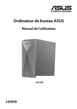 Asus S501MD Tower PC Manuel utilisateur