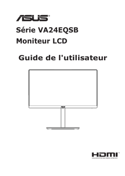 Asus VA24EQSB Monitor Mode d'emploi