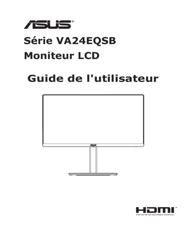 Asus VA24EQSB Monitor Mode d'emploi | Fixfr