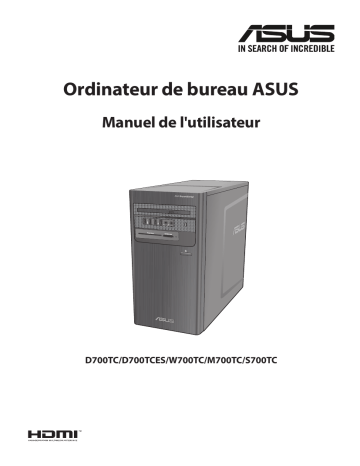 Asus S700TC Tower PC Manuel utilisateur | Fixfr