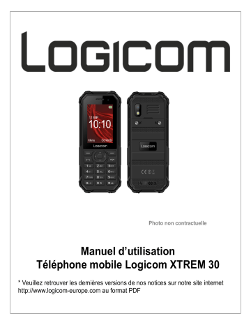 Logicom L-Xtrem 30 Mode d'emploi | Fixfr