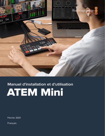 Blackmagic Design ATEM Mini Pro Mixeur vidéo Noir Manuel utilisateur | Fixfr