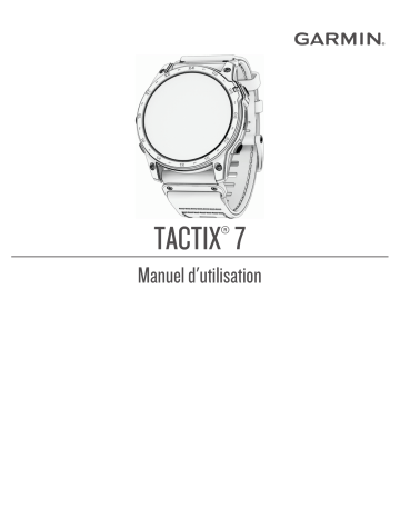 Garmin Tactix 7 Mode d'emploi | Fixfr