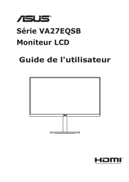 Asus VA27EQSB Monitor Mode d'emploi