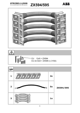 ABB ZX594/ZX595 Manuel utilisateur