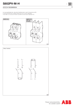 ABB S800PV-M-H Manuel utilisateur