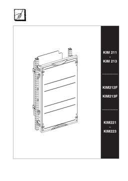 ABB Kits KIM.. Manuel utilisateur