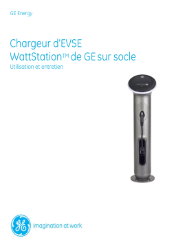 ABB Chargeur d'EVSE WattStationTM de GE sur socle - Utilisation et entretien Mode d'emploi
