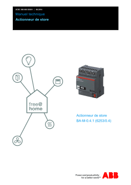 ABB Switch actuator Mode d'emploi