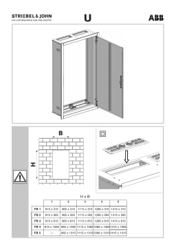 ABB U-cabinet Manuel utilisateur