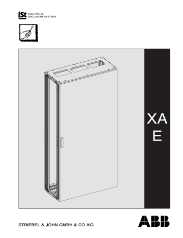 ABB XA-Schrank Flat P. alt Manuel utilisateur | Fixfr