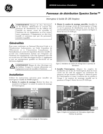 ABB Interrupteur à à fusible 30�200 Ampè ères Mode d'emploi | Fixfr