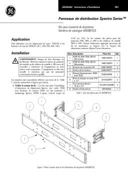 ABB Kits pour couvercle de disjoncteur Numé éros de catalogue AMCB6TEDL Mode d'emploi