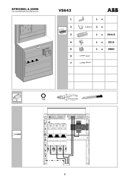 ABB VS643 Manuel utilisateur