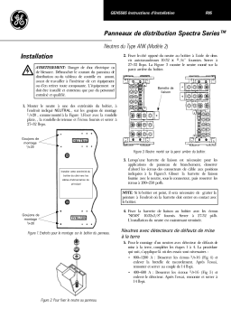 ABB Panneaux de distribution Spectra Series™ Neutres du Type ANK (Modè èle 2) Mode d'emploi