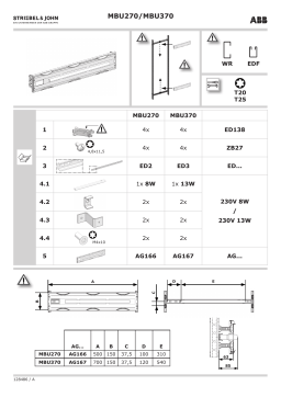 ABB MBU270-370 Manuel utilisateur