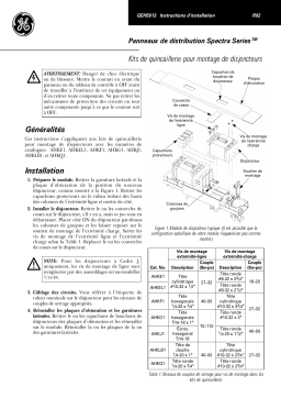 ABB Kits de quincaillerie pour montage de disjoncteurs Mode d'emploi