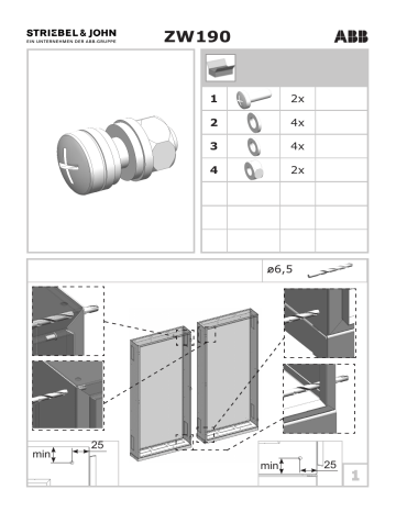 ABB ZW190 Manuel utilisateur | Fixfr