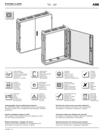 ABB TG...SZ Manuel utilisateur | Fixfr
