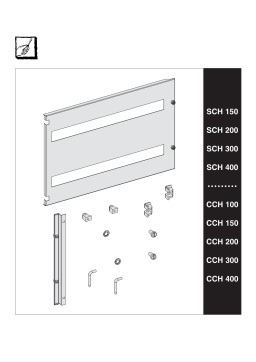 ABB SCH,CCH-cover Manuel utilisateur