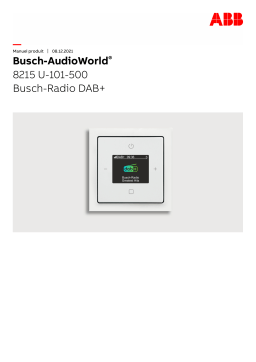 ABB 8215 U-101 Mode d'emploi