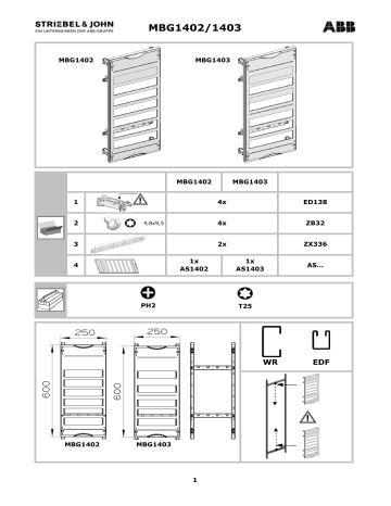 ABB MBG1402_1403 Manuel utilisateur | Fixfr