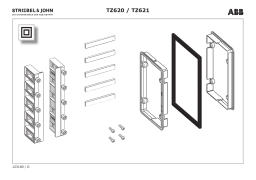 ABB TZ620 TZ621 Manuel utilisateur