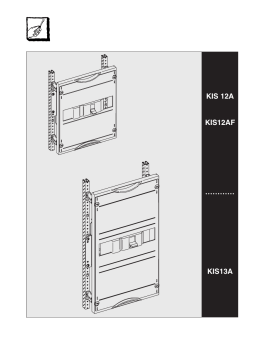 ABB Kits KIS.. Manuel utilisateur