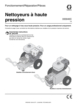 Graco 333040C - Pressure Washer Manuel du propriétaire