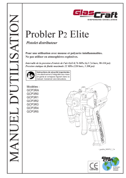 Graco 3A0474S - Probler P2 Elite Mode d'emploi