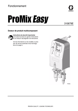 Graco 310679E, ProMix Easy Manuel du propriétaire