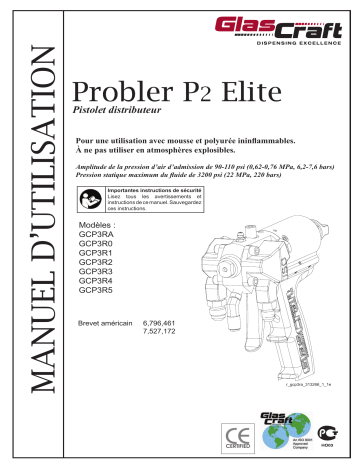 Graco 3A0474F, Probler P2 Elite Dispense Gun Manuel du propriétaire | Fixfr