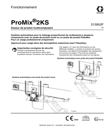 Graco 313952F, ProMix 2KS Automatic Systems Manuel du propriétaire | Fixfr