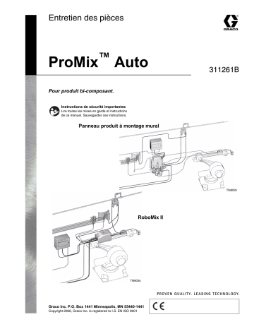 Graco ProMix Auto Serivce Manuel du propriétaire | Fixfr