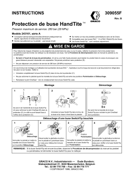 Graco 309055b , Protection de buse HandTite Manuel du propriétaire