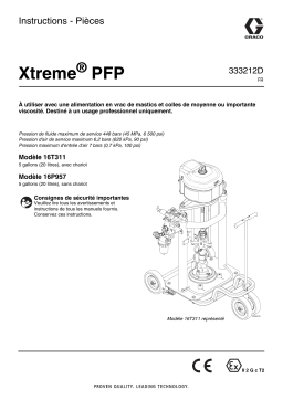 Graco 333212D, Xtreme PFP Mode d'emploi