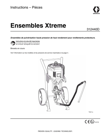 Graco 312440D, Xtreme Packages Manuel du propriétaire | Fixfr