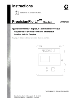 Graco 309845b PrecisonFlo Standard Manuel du propriétaire