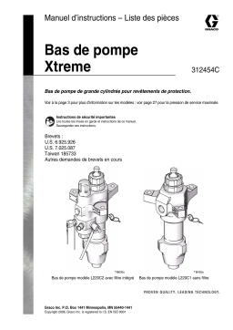 Graco 312454C, Xtreme Lowers Manuel du propriétaire