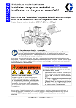 Graco 333562 B Mode d'emploi