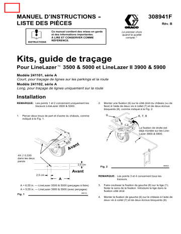 Graco 308941b, Kits Manuel du propriétaire | Fixfr