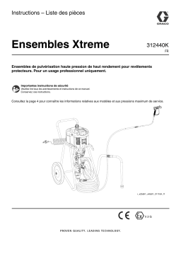 Graco 312440K - Xtreme Packages Mode d'emploi