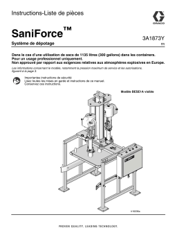 Graco 3A1873Y, SaniForce Bin Evacuation System Mode d'emploi