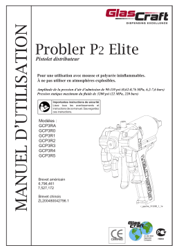 Graco 3A0474K - Probler P2 Elite Dispense Gun Manuel du propriétaire