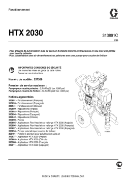 Graco 393891C, HTX 2030 Manuel du propriétaire